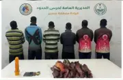 ضبط 6 مخالفين لمزاولة الصيد دون تصريح في محافظة القحمة