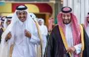 ولي العهد يستقبل أمير قطر في جدة للمشاركة في القمة الخليجية التشاورية