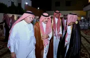 أمراء ووزراء يعزون أسرتي القصبي وظهران في وفاة منى القصبي