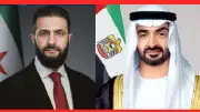 الشرع يطمئن محمد بن زايد: سوريا الجديدة تحمي سفارة الإمارات وتدين عدوان طهران