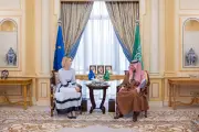 وزير الخارجية فيصل بن فرحان يستقبل الممثلة العليا للاتحاد الأوروبي لبحث الأوضاع الإقليمية والشراكة الإستراتيجية