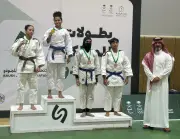 فتيات القادسية يتوشحن بذهب الجودو في بطولتي المملكة المفتوحة