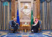 ولي العهد السعودي ورئيس المجلس الأوروبي يبحثان التطورات الإقليمية في جدة
