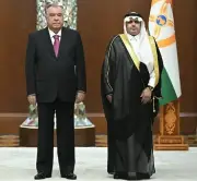 السفير خالد الشمراني يقدم أوراق اعتماده سفيراً فوق العادة للمملكة لدى طاجيكستان