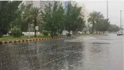 الدفاع المدني يحذر من استمرار الأمطار الرعدية ويطالب بالبقاء في أماكن آمنة حتى الجمعة