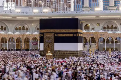 مشاهد إيمانية مؤثرة في المسجد الحرام مع توديع الحجاج للكعبة بعد إتمام المناسك