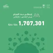 هيئة الإحصاء: أكثر من 1.7 مليون حاج وحاجة في موسم حج 1447 هـ
