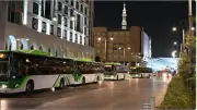 حافلات المدينة توفر خدمة النقل 24 ساعة خلال عيد الأضحى