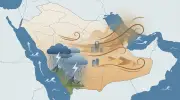رياح نشطة وأتربة على 8 مناطق واستمرار السحب الرعدية الممطرة جنوب غرب المملكة