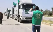 قافلة مساعدات سعودية جديدة تصل غزة لدعم الأمن الغذائي