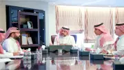 رئيس الجامعة السعودية الإلكترونية يلتقي المجلس الاستشاري الطلابي لتعزيز التعليم