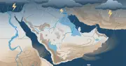 أمطار رعدية ورياح نشطة على عدة مناطق بالمملكة الخميس