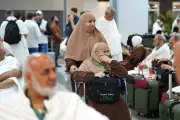 انطلاق أولى رحلات الحجاج السوريين إلى الأراضي المقدسة من مطار دمشق