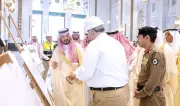 نائب أمير مكة يتفقد جاهزية مشروع المطاف والتوسعة الثالثة بالحرم استعداداً للحج