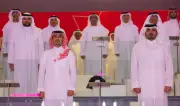 افتتاح دورة الألعاب الخليجية الرابعة بالدوحة بحضور وزير الرياضة السعودي