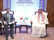 نائب وزير الخارجية يلتقي النائب الأول لوزير خارجية بيلاروس في نيودلهي