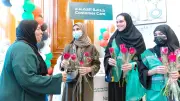 وصول أول فوج من حجاج فلسطين إلى مكة المكرمة لأداء فريضة الحج