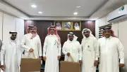 منسوبو مركز الخشل يودعون الرئيس السابق ويستقبلون الجديد