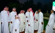 أسرتا بصير والقرشي تتلقيان العزاء في فقيدهما محمد علي بصير