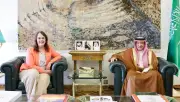نائب وزير الخارجية يستقبل القائم بالأعمال الأمريكي في الرياض