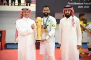 فريق الفاو يتوج بلقب دوري الدرجة الأولى لكرة قدم الصالات ويصعد للممتاز