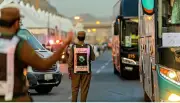 قوات أمن الحج تمنع دخول المركبات غير المصرح بها للمشاعر المقدسة
