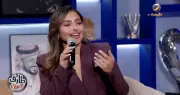 بالفيديو.. البلوجر فهدة تغني على الهواء والمذيع يشيد بصوتها