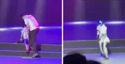 فيديو: أفضل روبوت صيني يسقط أثناء تقليد رقصة مايكل جاكسون