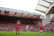 محمد صلاح يودع ليفربول بمباراة مؤثرة وأنفيلد يبكي لرحيله