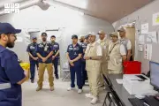 وزير الصحة يزور مستشفى وزارة الداخلية الميداني في عرفات ويتفقد جاهزيته