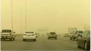 رياح نشطة وغبار على عدة مناطق اليوم الثلاثاء