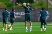 الأخضر يبدأ تدريباته في نيويورك استعدادًا لكأس العالم