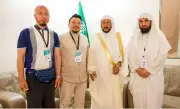 وزير الشؤون الإسلامية يلتقي شخصيات دعوية من سريلانكا وكازاخستان والهند في منى