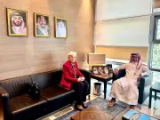 سفير السعودية لدى الأردن يلتقي سفيرة تونس لتعزيز العلاقات