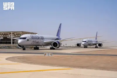طيران الرياض يستقبل أول طائرتين دريملاينر إيذاناً بانطلاق أسطول يضم أكثر من 180 طائرة