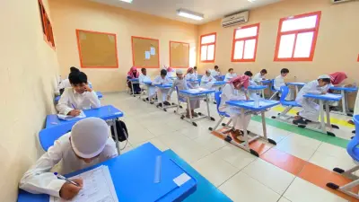 200 ألف طالب في الطائف يبدؤون اختبارات الفصل الثاني في 1400 مدرسة