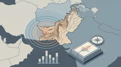 5 هزات أرضية تضرب بلوشستان وأشدها 5.2 درجات