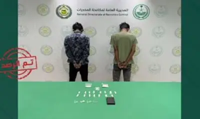مكافحة المخدرات تلقي القبض على مقيمين بنغلاديشيين لترويج الشبو في تبوك