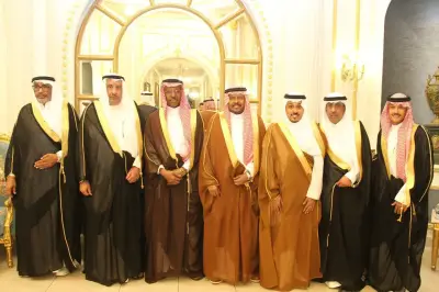 عبدالرحمن الحربي يحتفي بزواج نجله سلطان في جدة بحضور الأهل والأصدقاء