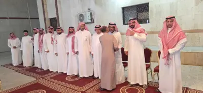آل النزاوي يتلقون التعازي في فقيدهم محمد عيد النزاوي