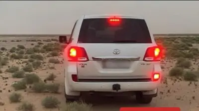 القبض على مواطن لدخوله بمركبته في فياض محمية الإمام عبدالعزيز