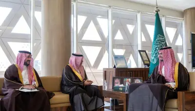 أمير الدرعية يستقبل المستشار بالديوان الملكي فهد تونسي