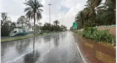 أمطار رعدية ورياح نشطة على عدة مناطق اليوم الثلاثاء