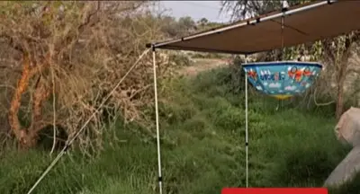 ضبط مخالف للتخييم دون ترخيص في محمية الإمام فيصل بن تركي الملكية