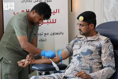 حرس الحدود يطلق حملة تبرع بالدم لمنسوبيه في مناطق المملكة