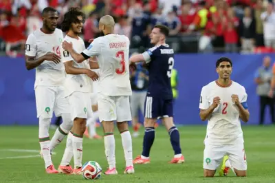 هدف مبكر لسيباري يمنح المغرب فوزاً ثميناً على اسكتلندا