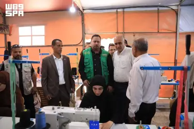 مركز الملك سلمان للإغاثة يدشن مشروع تمكين اقتصادي بغزة ويوزع سلالا غذائية بمالي