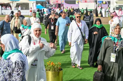 أكثر من 30 ألف حاج عبروا مدينة الحجاج في حائل و689 متطوعاً