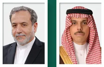 فيصل بن فرحان وعراقجي يبحثان مستجدات المفاوضات الإيرانية الأمريكية