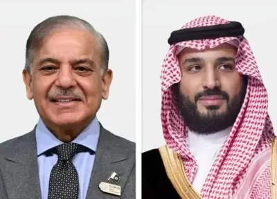 ولي العهد السعودي يرحب بالاتفاق الأمريكي الإيراني في اتصال مع رئيس وزراء باكستان